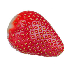 fresh strawberry isolated on white background