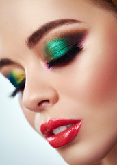 Naklejka premium Fashion model woman
