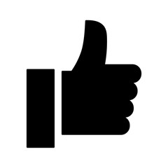 Like flat vector icon for web design