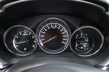 speedometer control panel car arrows speed
