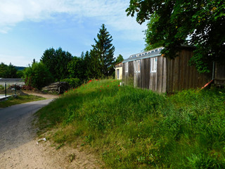 Fototapeta na wymiar Ein Dorf in der Uckermark