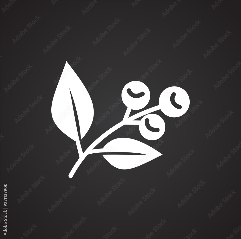 Poster coffe related icon on background for graphic and web design. simple illustration. internet concept s