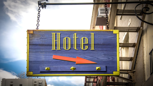 Schild 403 - Hotel