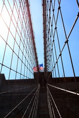 Obraz premium Overt the Brooklyn bridge