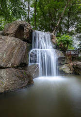 Waterfall in a park