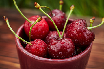 fresh Strawberry in a bowl