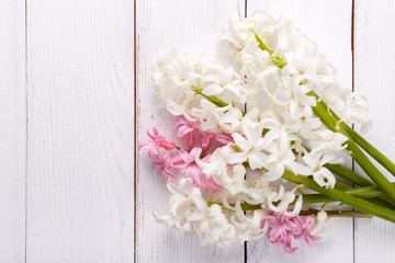 Bouquet of hyacinth flowers