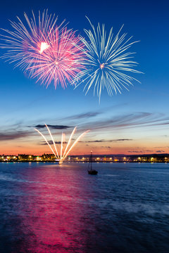 Weymouth bay fireworks