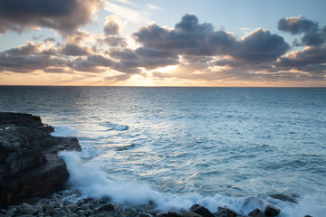 Portland Bill in Winter at Sunrise
