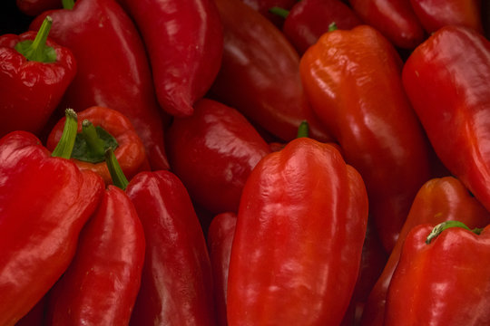 Red Marconi Pepper background.