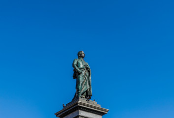 The medieval old town square in Krakow