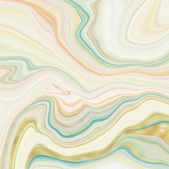 Abstract Marble Swirls Background - Fluid marbling effect with subtle gold veining accents