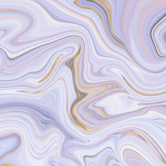 Abstract Marble Swirls Background - Fluid marbling effect with subtle gold veining accents