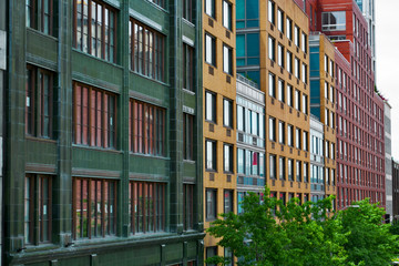 Obraz premium View of the High Line in Manhattan, New York.