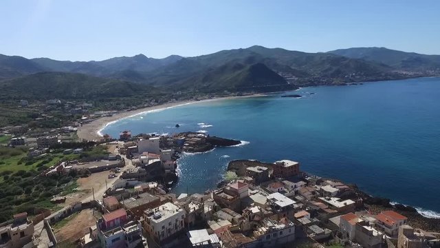 Alg&eacute;rie, C&ocirc;te ouest de Bejaia, region de kabylie, 