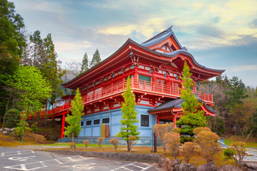 Daishido Hall at Seiryu-ji Buddhist temple in Aomori, Japan