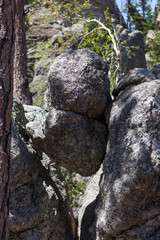 Granite Boulder Wedge
