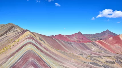 Papier Peint photo autocollant Vinicunca Paysage coloré dans la région de Cusco, Pérou
