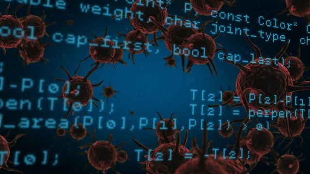 Virus cells and program codes