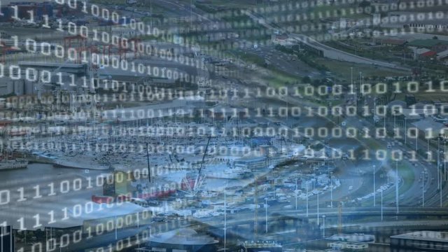 Binary codes and a city