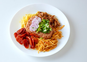 Rice Mixed with Shrimp paste