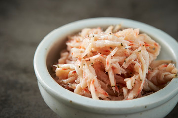 Jeotgal, Korean salted fermented seafood 