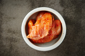 Jeotgal, Korean salted fermented seafood 