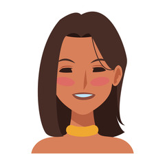 woman avatar cartoon character