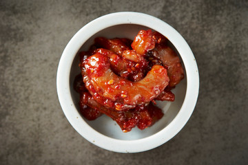 Jeotgal, Korean salted fermented seafood 