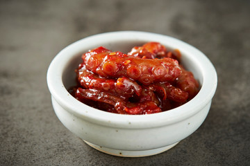 Jeotgal, Korean salted fermented seafood 