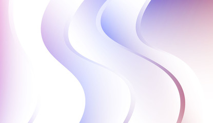 Creative Wavy Background. Design For Cover Page, Poster, Banner Of Websites. Colorful Vector Illustration