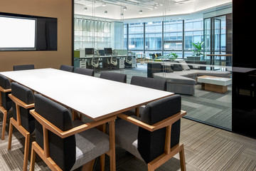 Small meeting room construction space