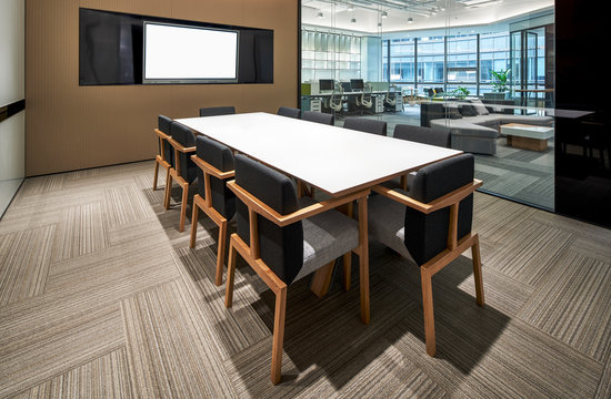 Small meeting room construction space