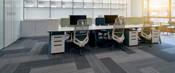 Clean and tidy office scene map