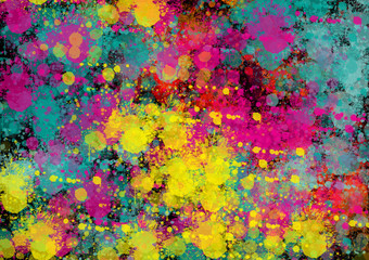 abstract colorful splash background