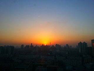 Tianjin sunset