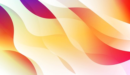 Hologram Gradient Geometric Wave Shape. Abstract background. For Template Cell Phone Backgrounds. Vector Illustration.