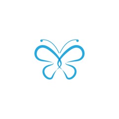 Butterfly logo vector icon