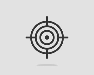 Target icon vector