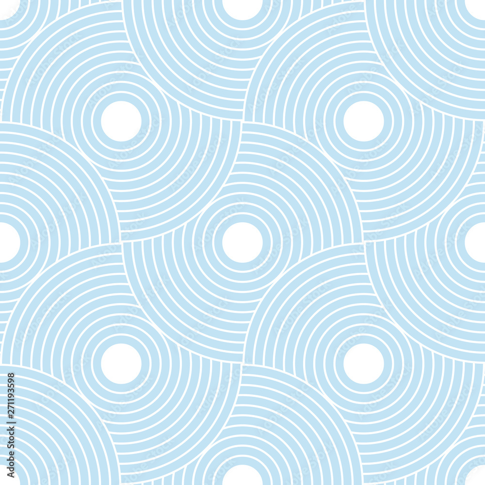 Poster abstract retro pattern of geometric shapes. neutral mosaic backdrop. geometric wave of circles backg