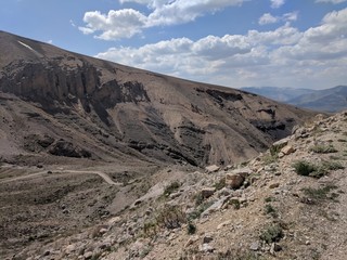 road in mountains