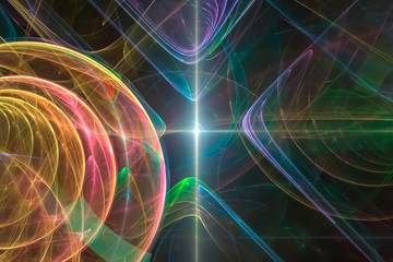 abstract digital fractal fantasy design imagination