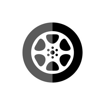 Film reel movie, The video icon, Movie symbol
