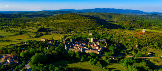 La couvertoirade, french village in Aveyron