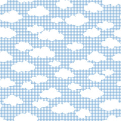 Pretty pattern illustration material of the rain cloud,