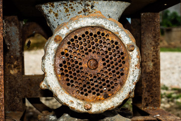 Rust in the machinery in my house