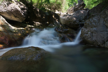 Naklejka na ściany i meble water in the creek 