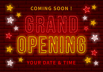 Advertisement Of Grand Opening