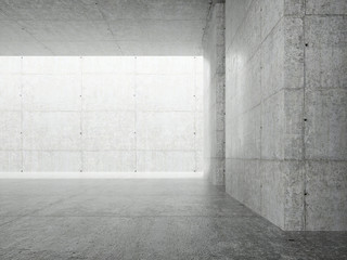 Abstract architecture interior