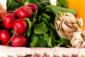 Tasty and fresh vegetables for cooking. Full of vitamins